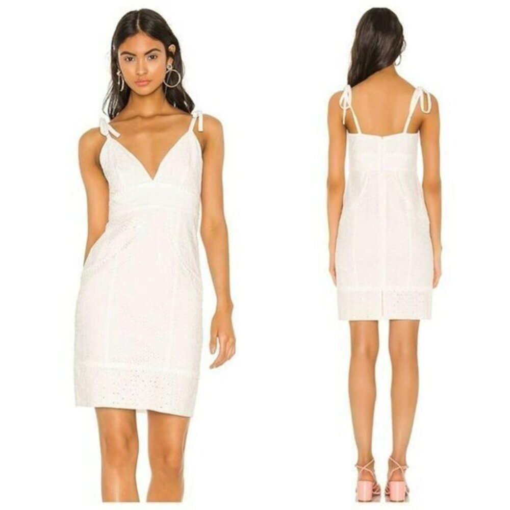 MAJORELLE Florentine Dress - White
